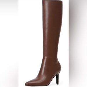 Brand New Brown Knee-High Boots